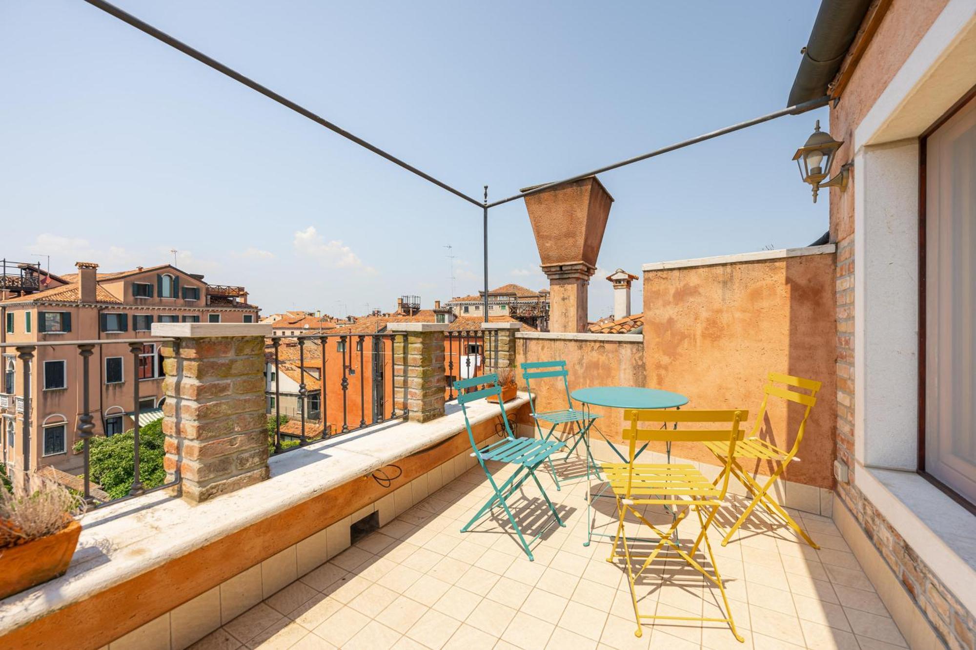 威尼斯Luxury Penthouse With Terrace公寓 外观 照片
